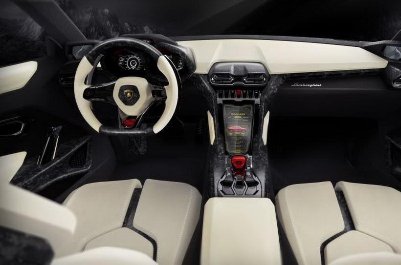 Салон Lamborghini Urus Concept (Ламборгини Урус Концепт)